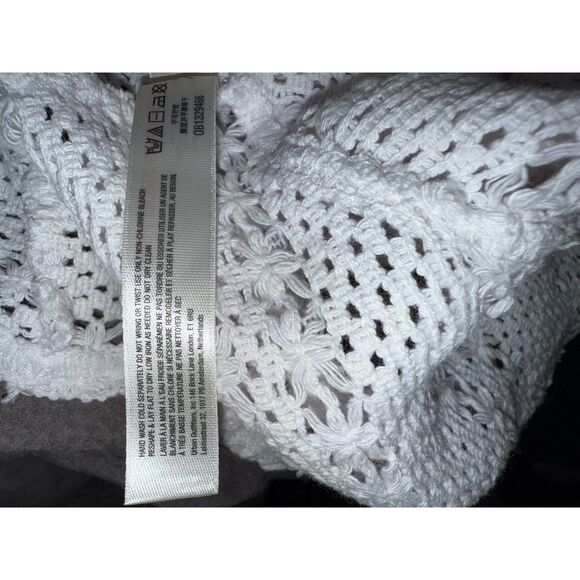 Free People Charlize Crochet Tank Top In White XS - Picture 5 of 5